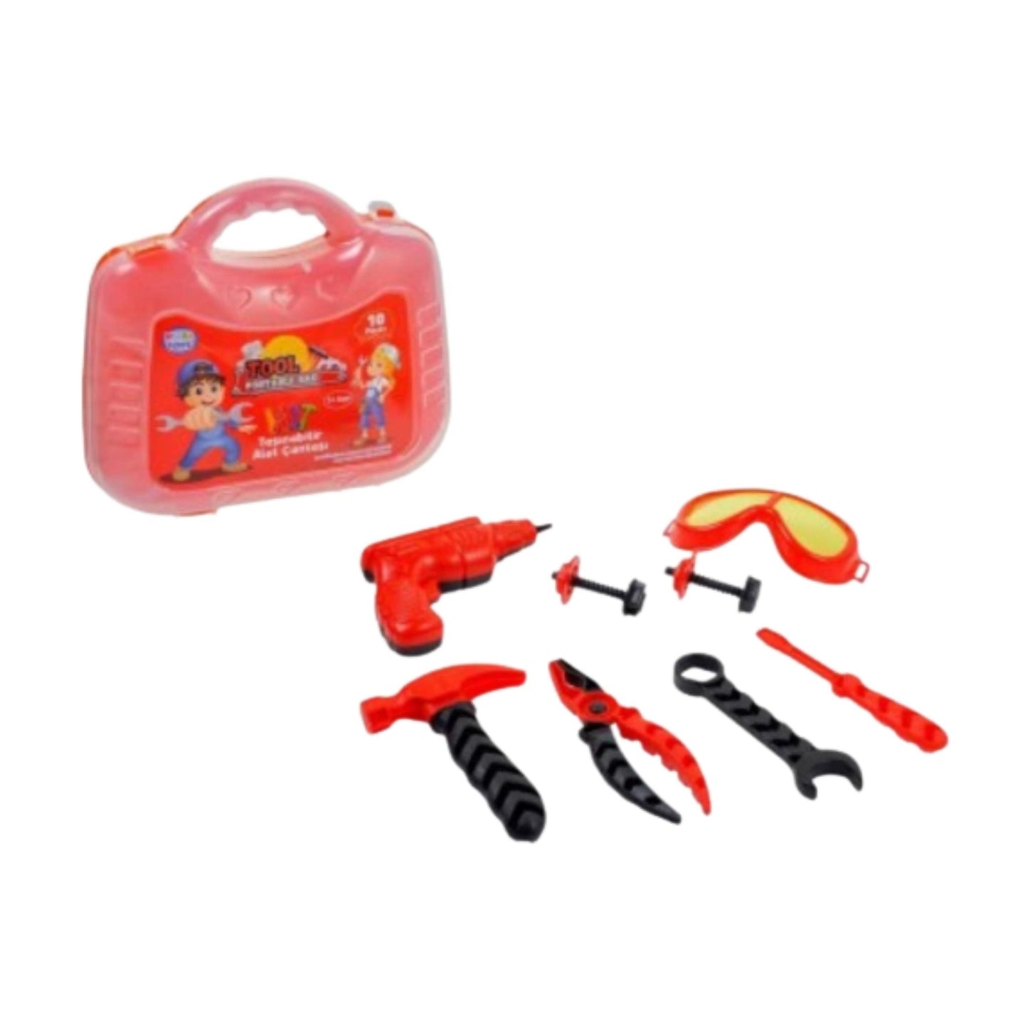 10pc Tool Suitcase Set