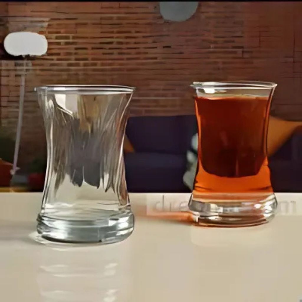 Sachi Lima Twist Turkish Glasses 6pc