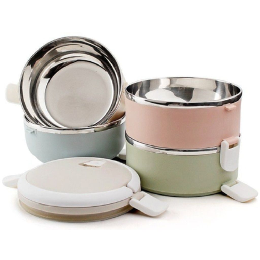 3 layer Stackable Stainless Steel Lunch Box