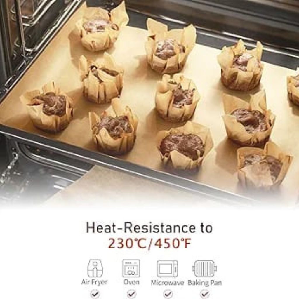 50pc Plain Parchment Paper - 40x40cm