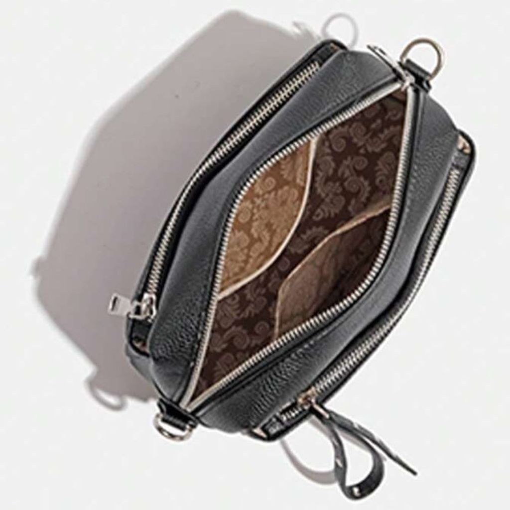 3 Zip Soft Pu leather Sling Bag - Code 032