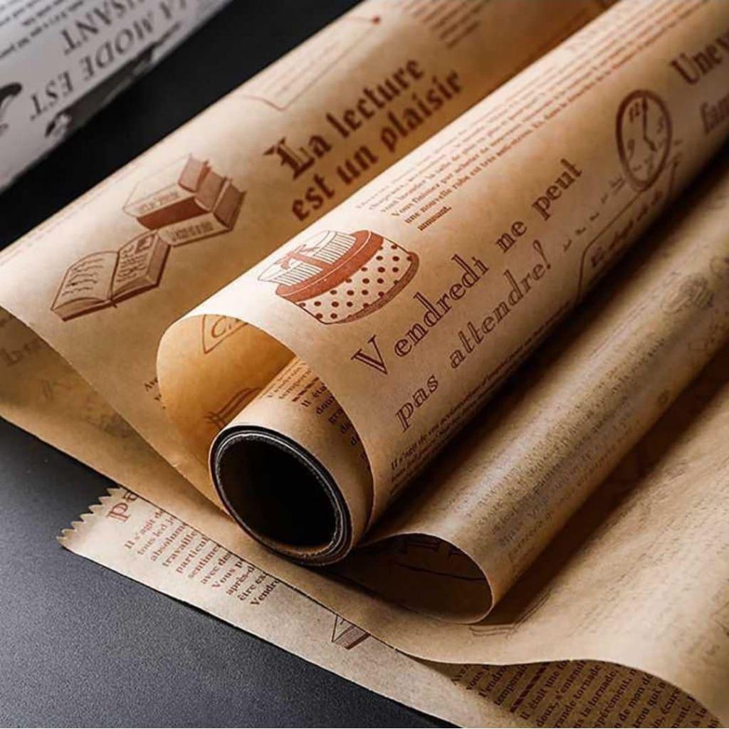 50pc Plain Parchment Paper - 40x40cm