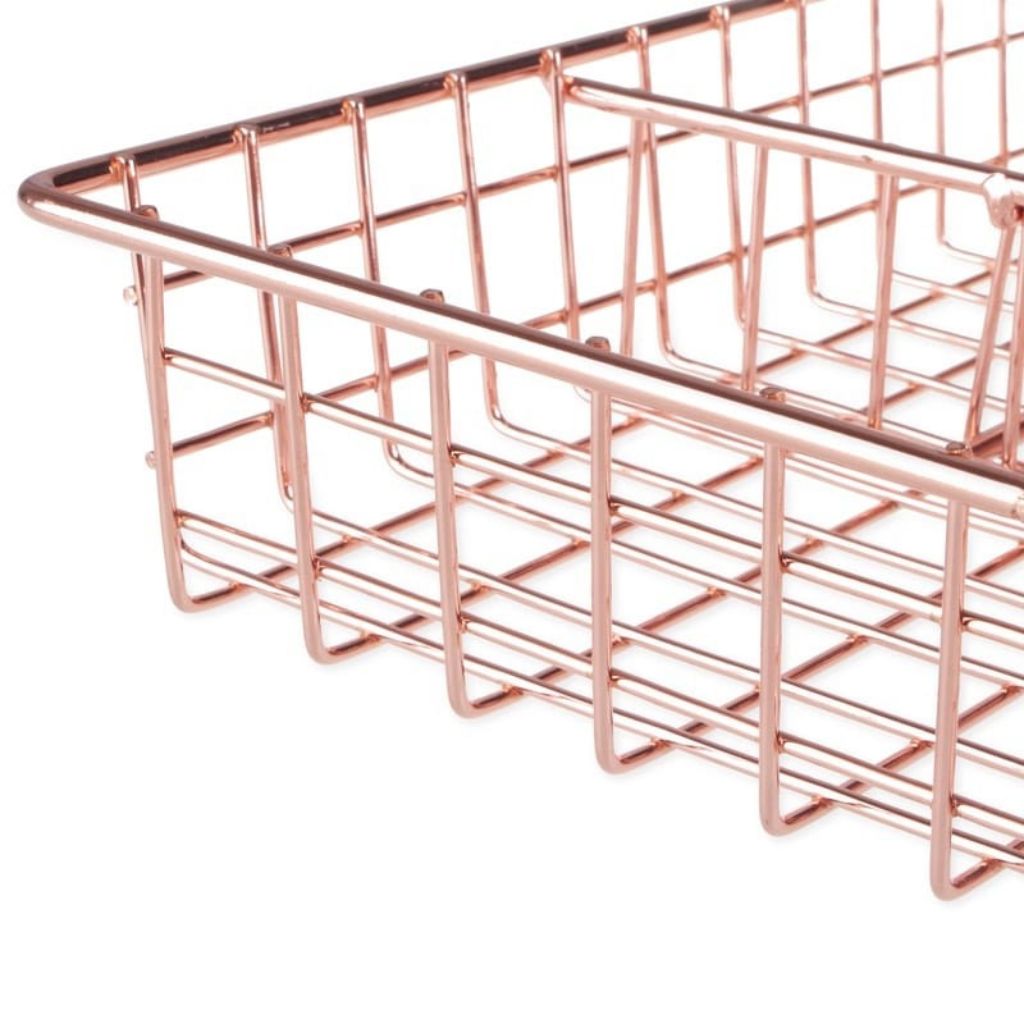 Rose Gold Cutlery Tray -Single