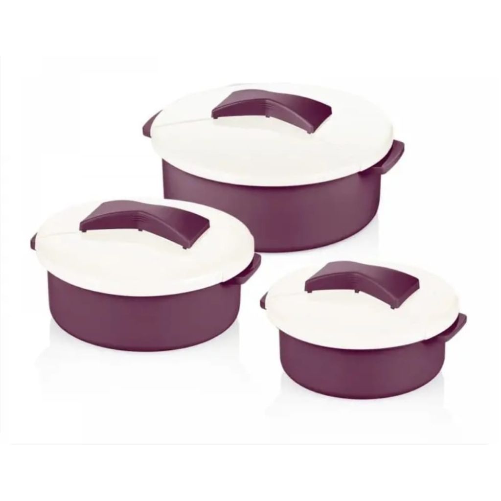 Bager 3pc Luna Plastic Pot Set