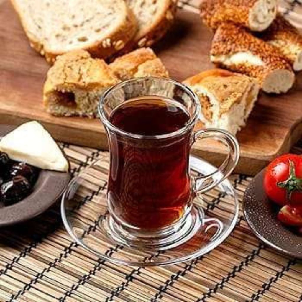 12pc Goljam turkish Cup and Saucer Set
