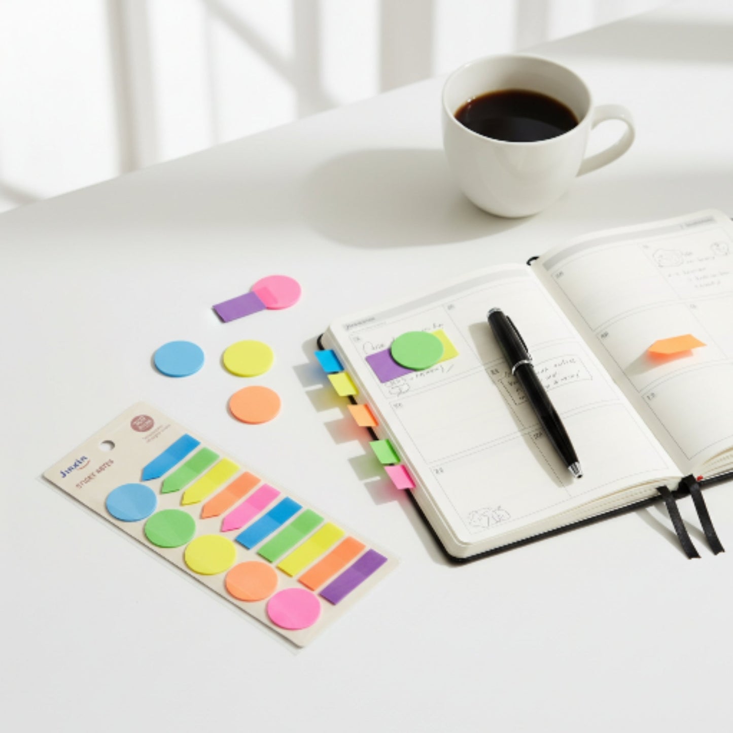 300pc Assorted Sticky Notes