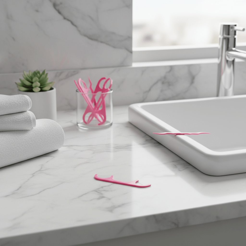 30pc Dental Floss Toothpick