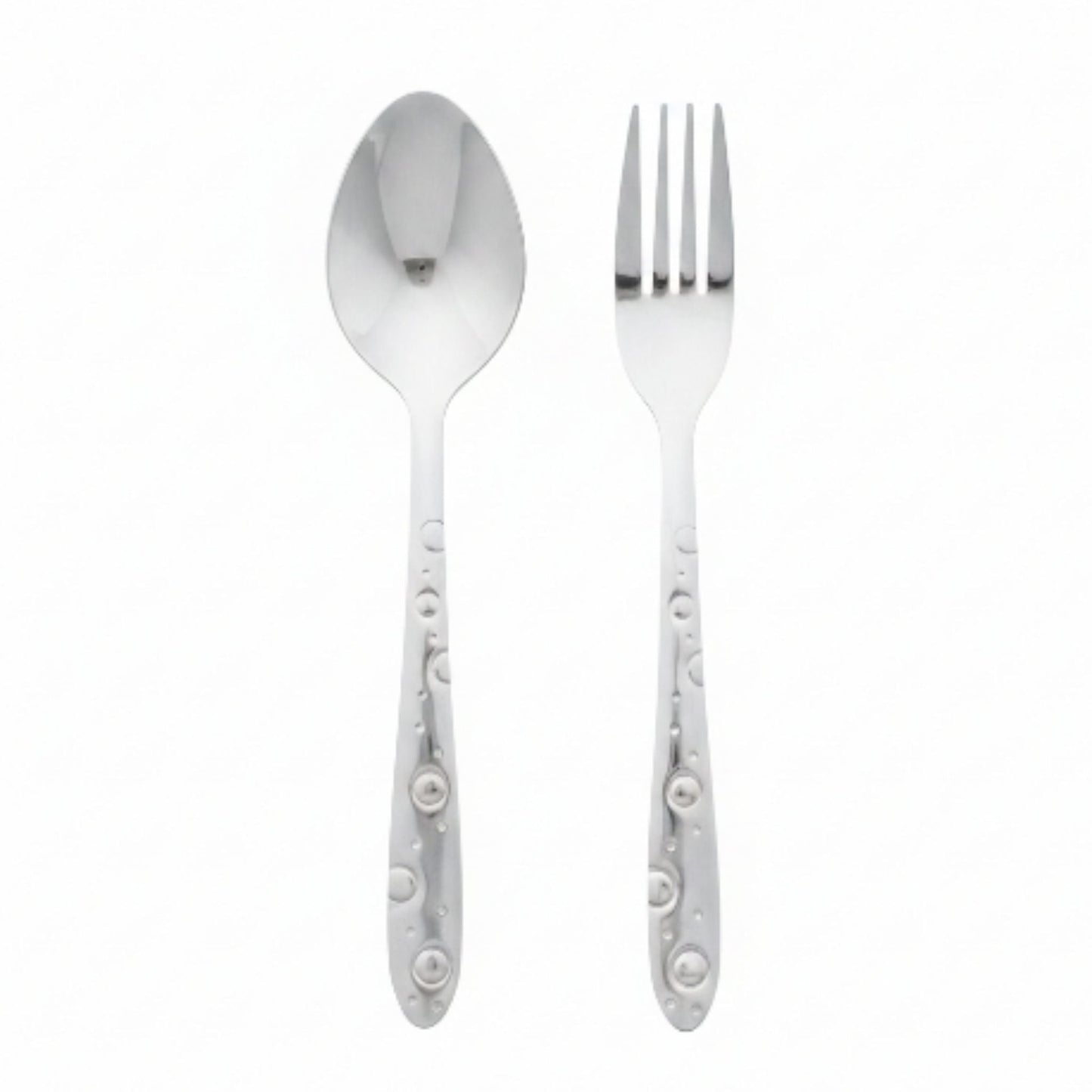 4pc Lunch Box And Cutlery Set - Cherry