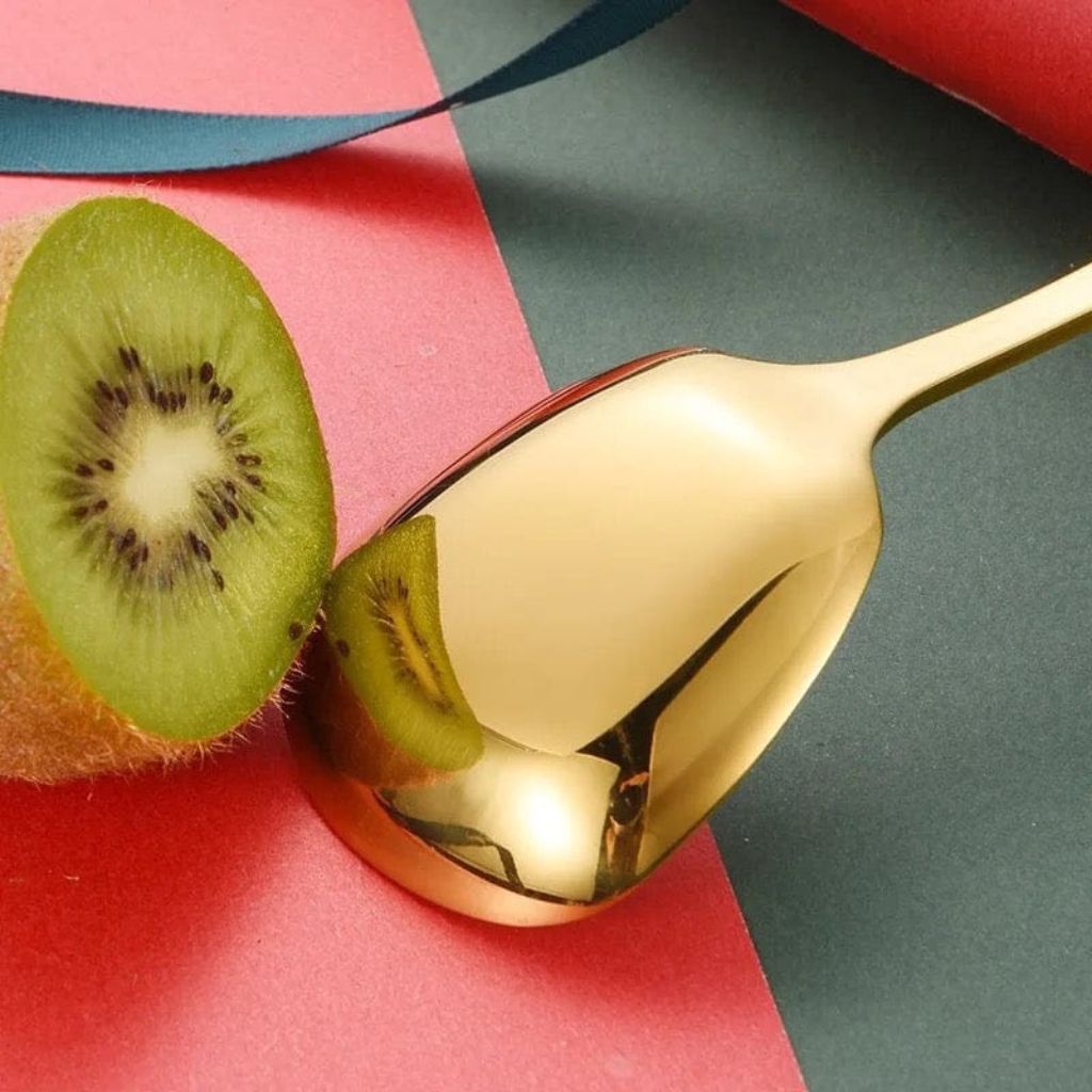 Gold Serving Spoons