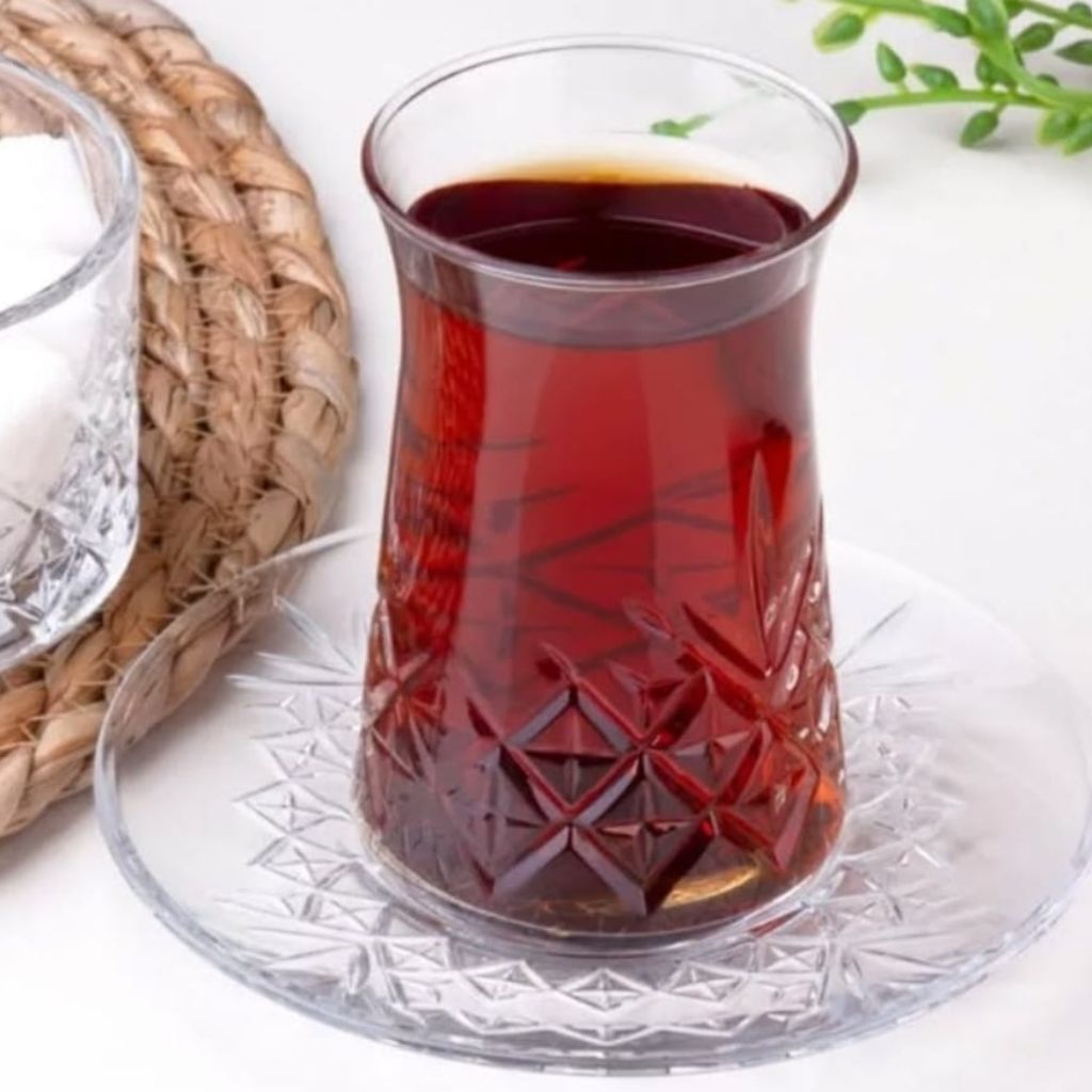 Pasabache 12pc Timeless Turkish Glasses Set