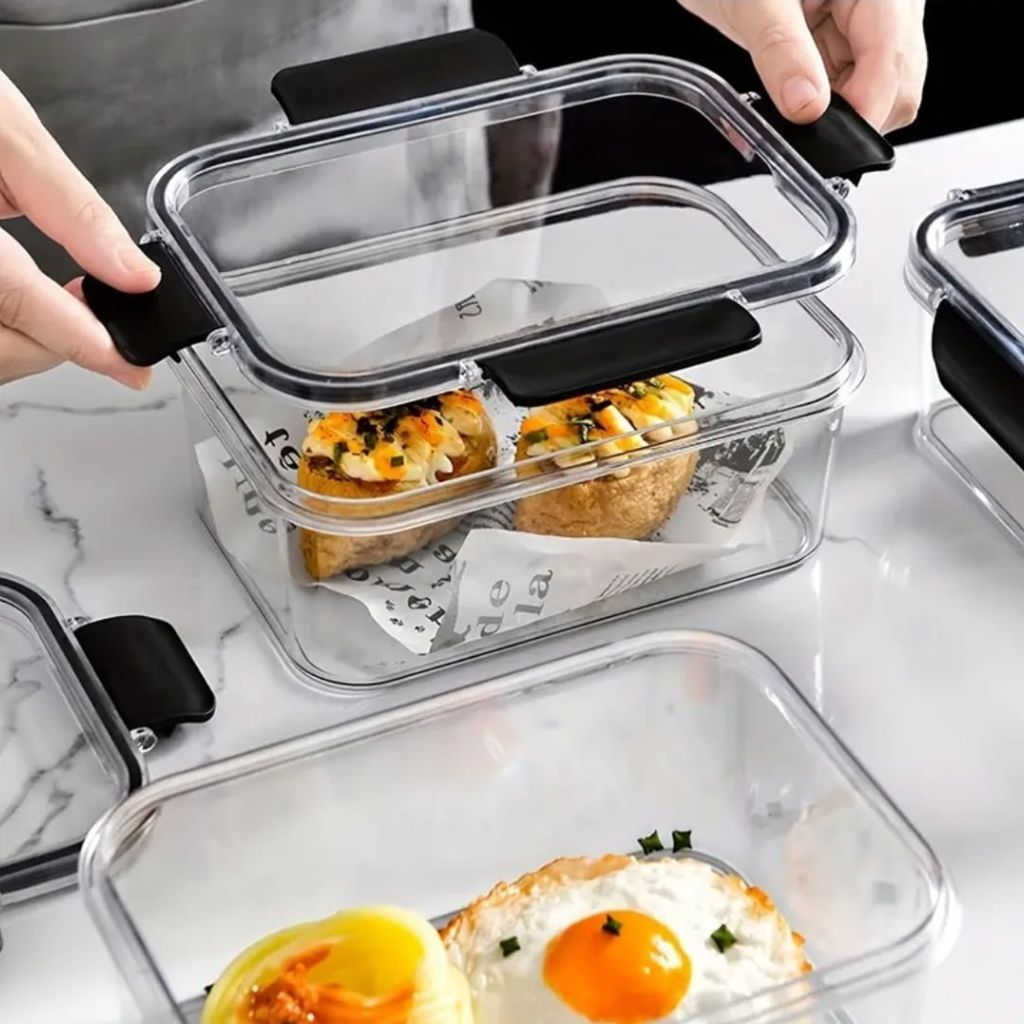 3pc Acrylic Fridge Storage