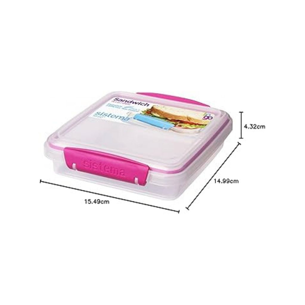 Sistema To Go Square Lunch Box 450ml