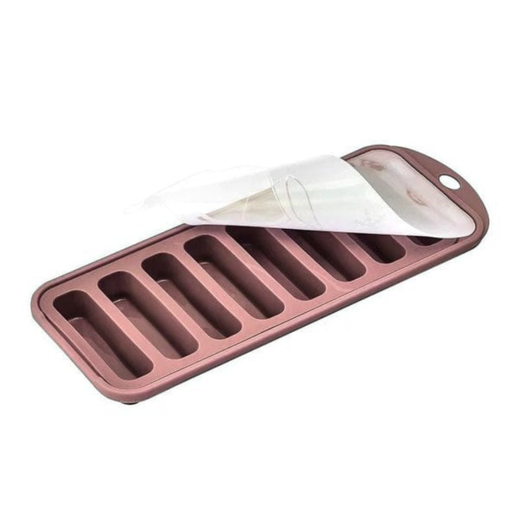 Danny Home Silicone Stick Ice Tray With Lid