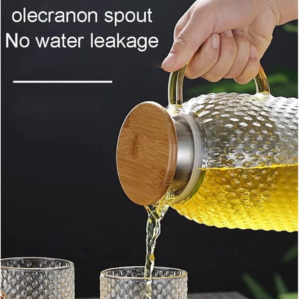 Bamboo Lid Teapot 1.8L