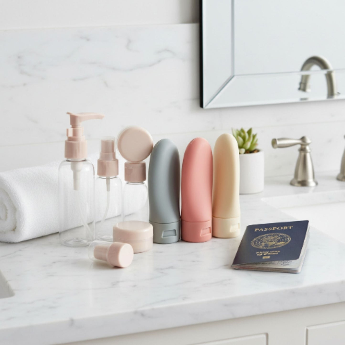 8pc Toiletry Travel Set