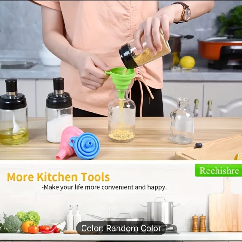 Mini collapsible funnel