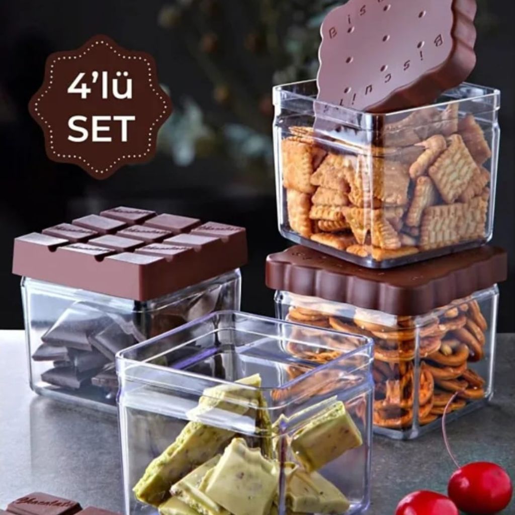 Qlux Acrylic Square Storage
