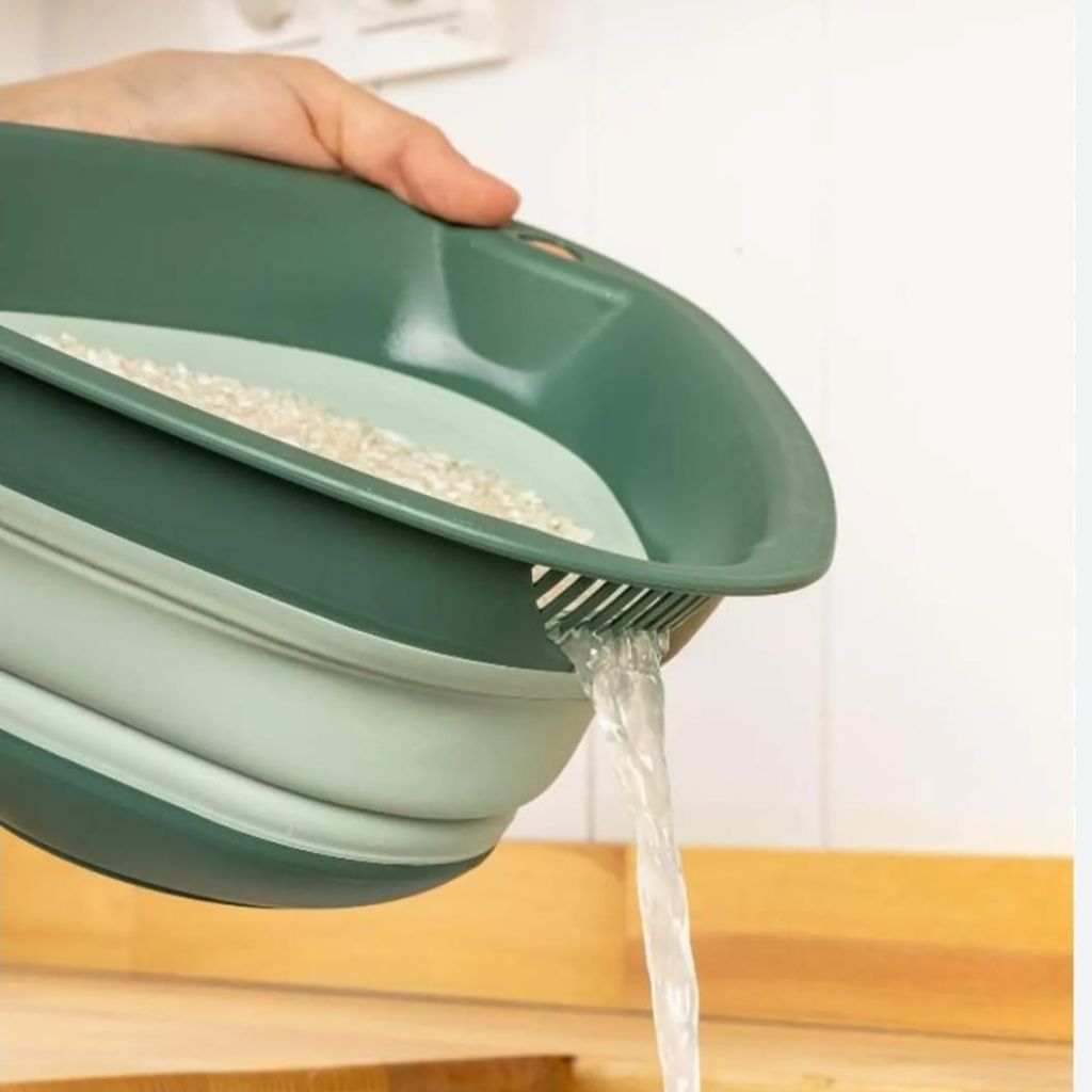 Qlux 2 in 1 Collapsible Strainer