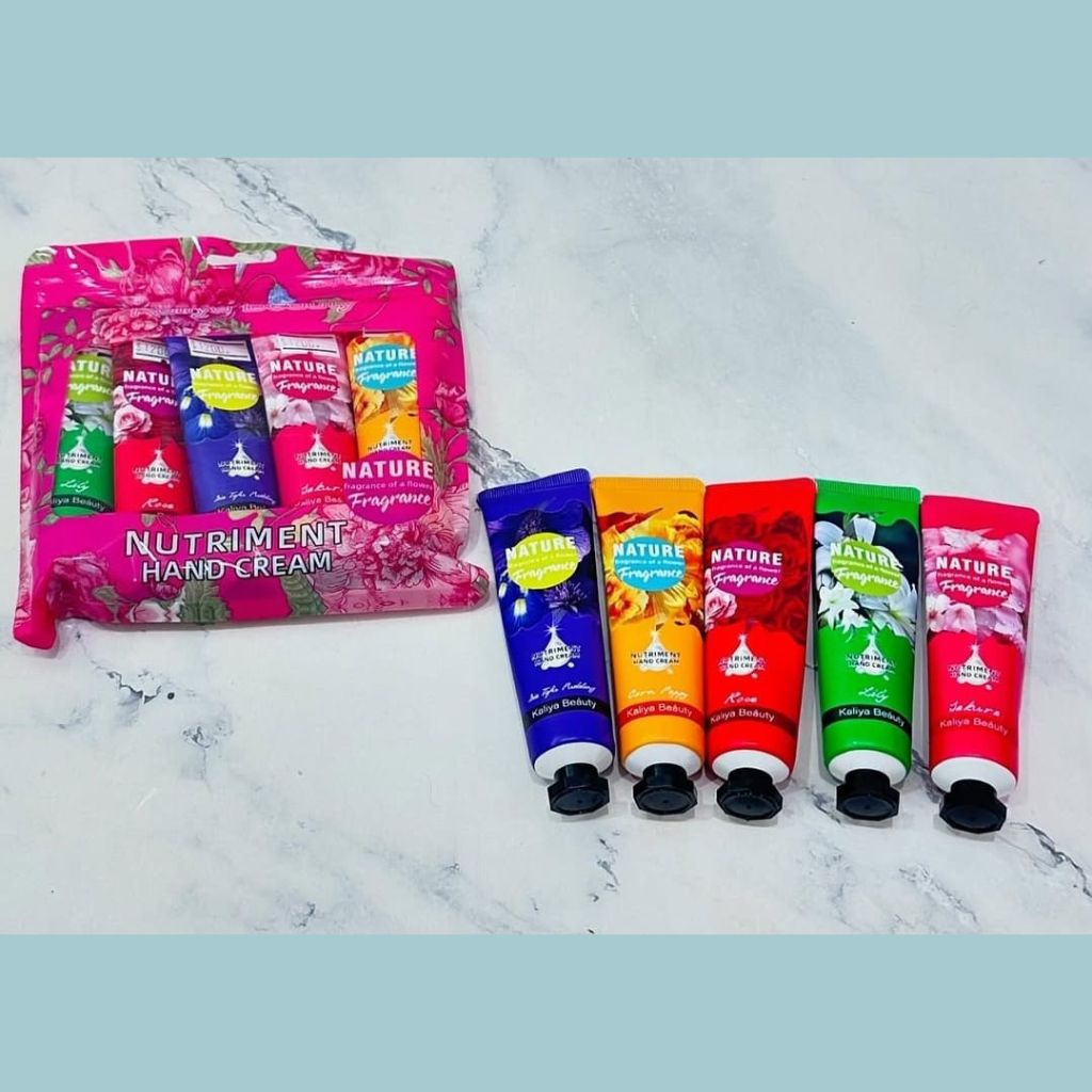 5pc Nature Fragrance Hand Cream 30g x5