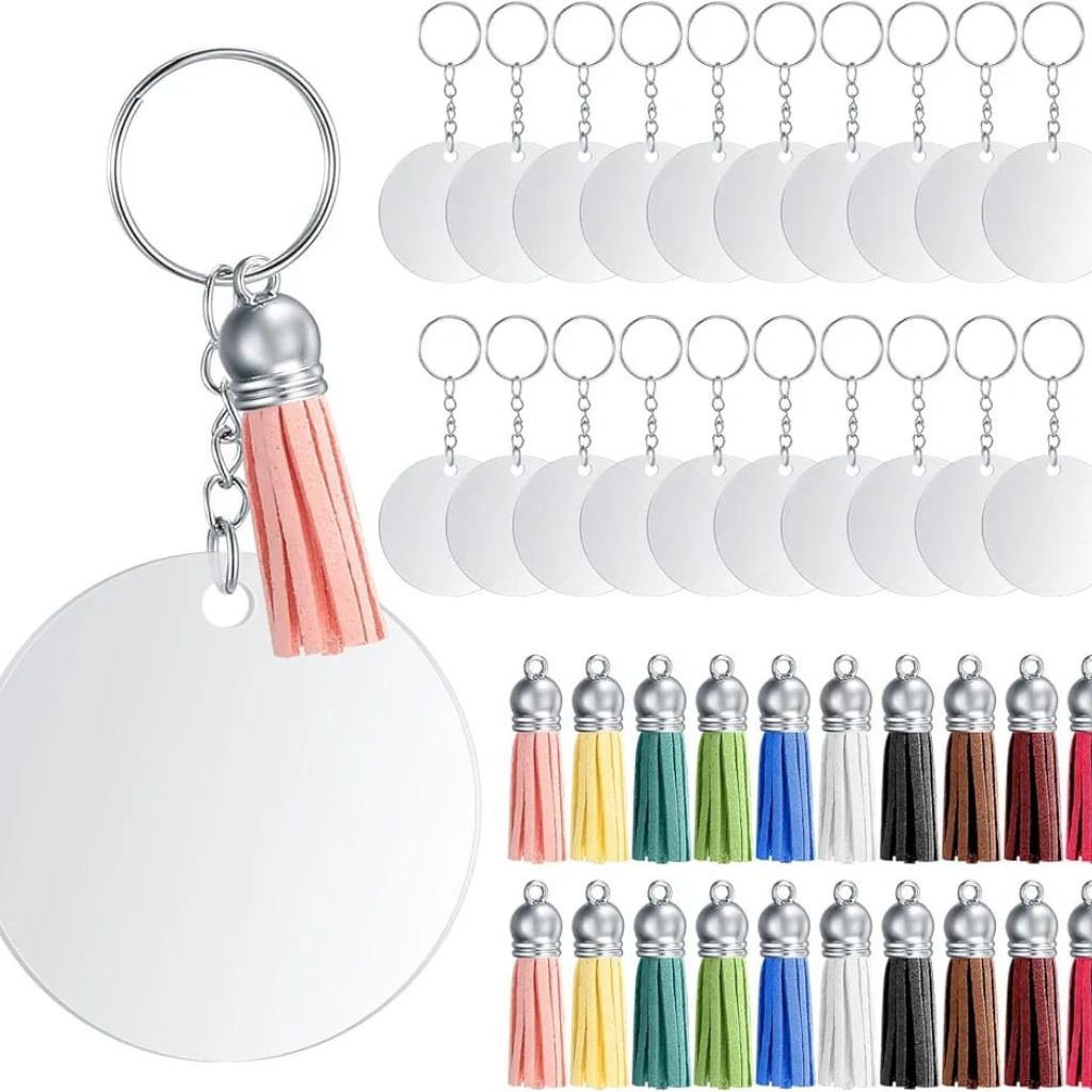 Acrylic Personalized Key Ring