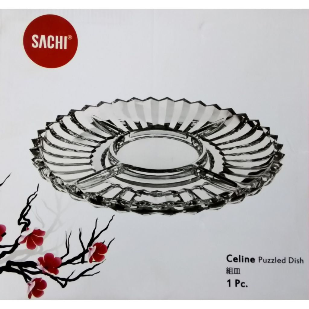 Sachi Celine Wavy Puzzle Dish