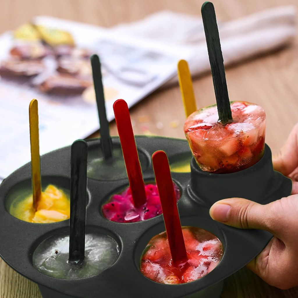 Silicone 7 Slot Round Pan