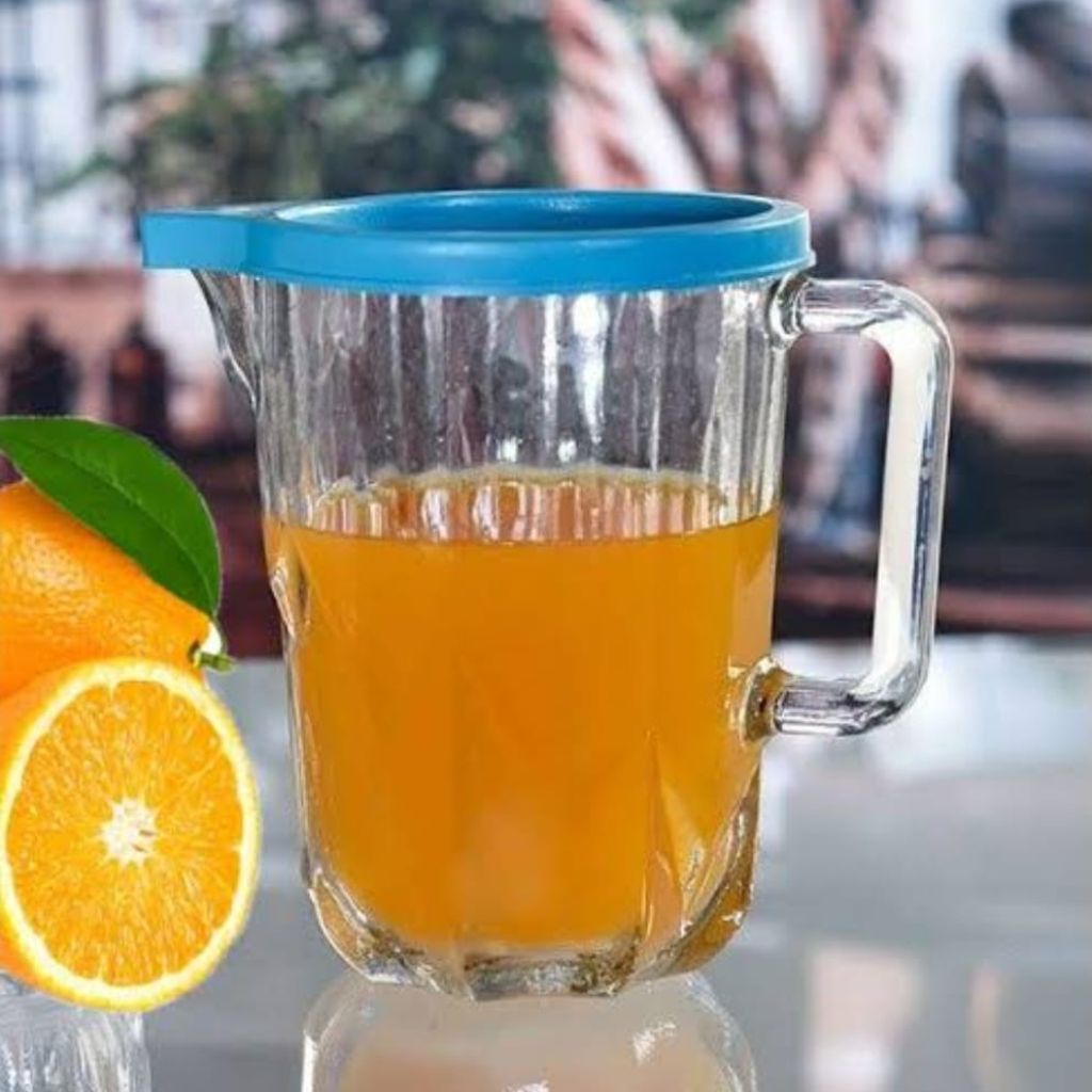Shiny Glass Small Pitcher