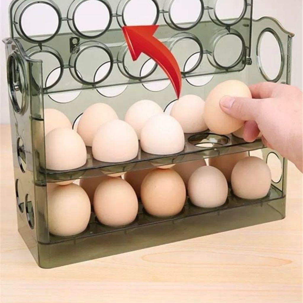 Acrylic 3 Tier Egg Tray