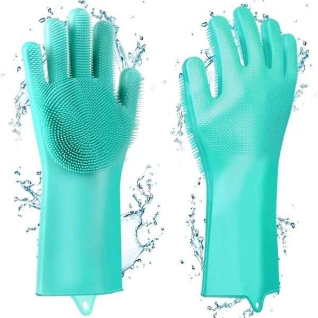 Silicone Wash Gloves