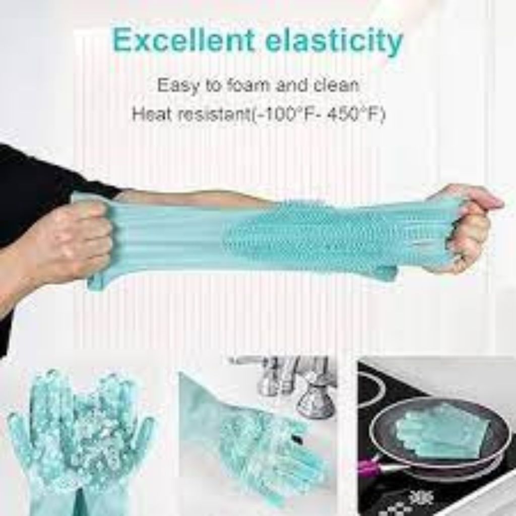 Silicone Wash Gloves