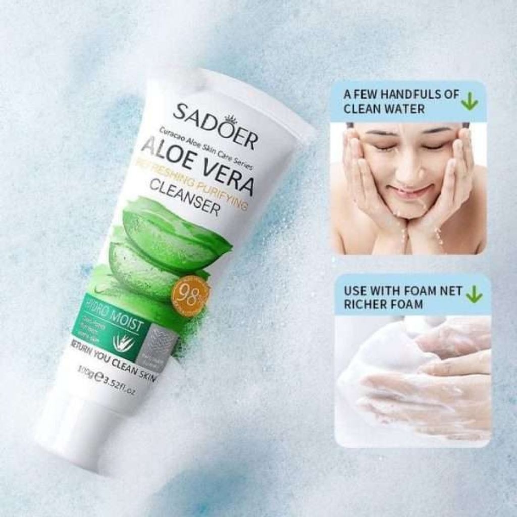 Sadoer Aloe Vera Cleanser 100g