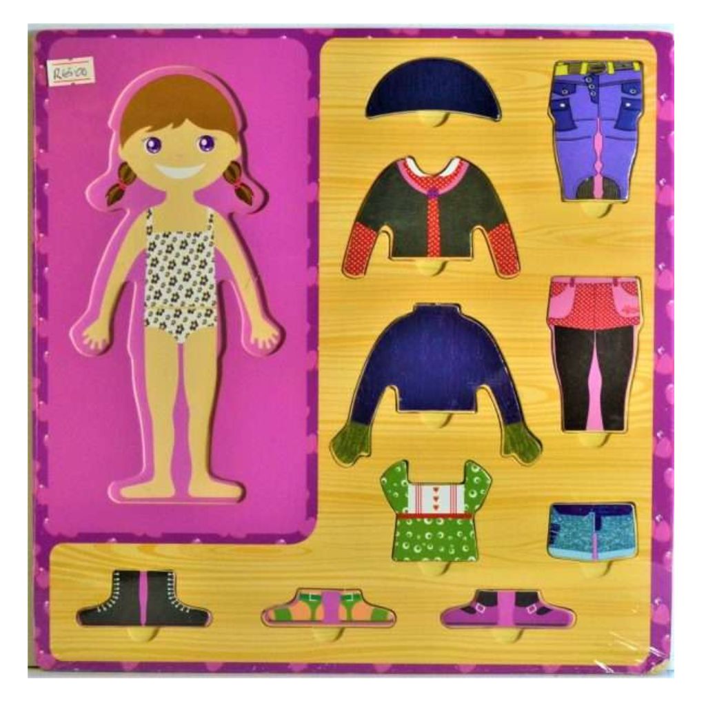 Wooden Dress Up Puzzle
