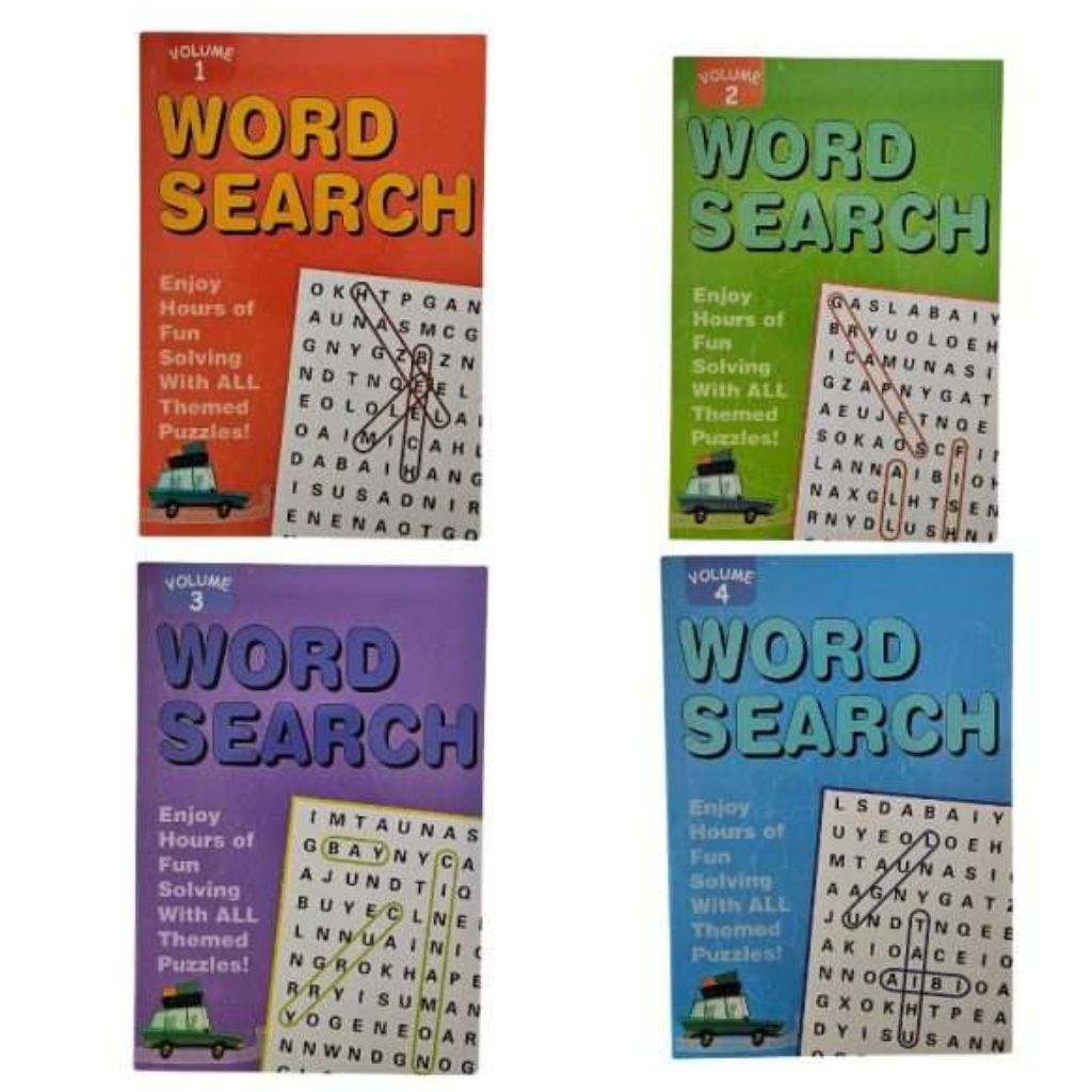 Wordsearch Activity Book - A5