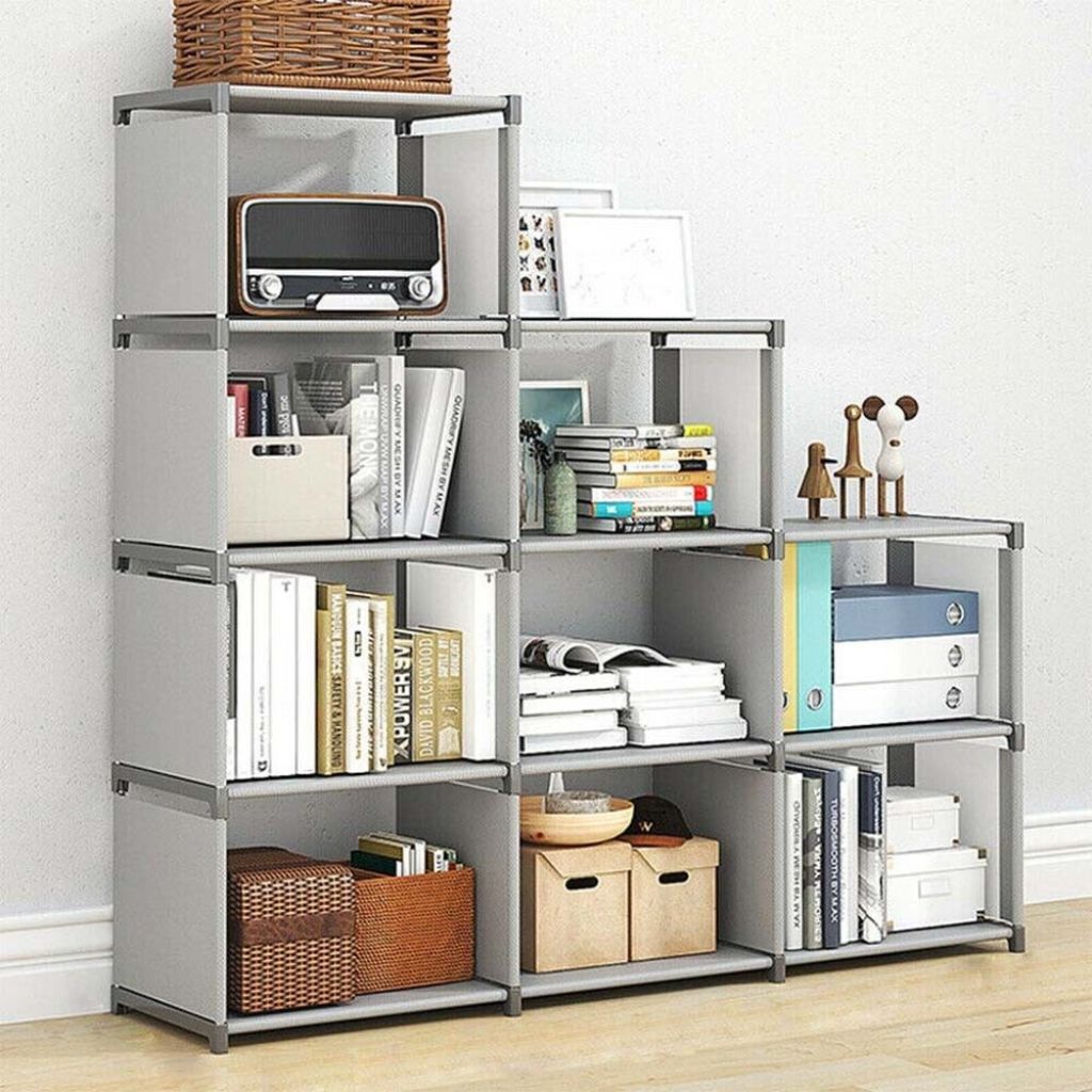 9 Cube Fabric Shelf