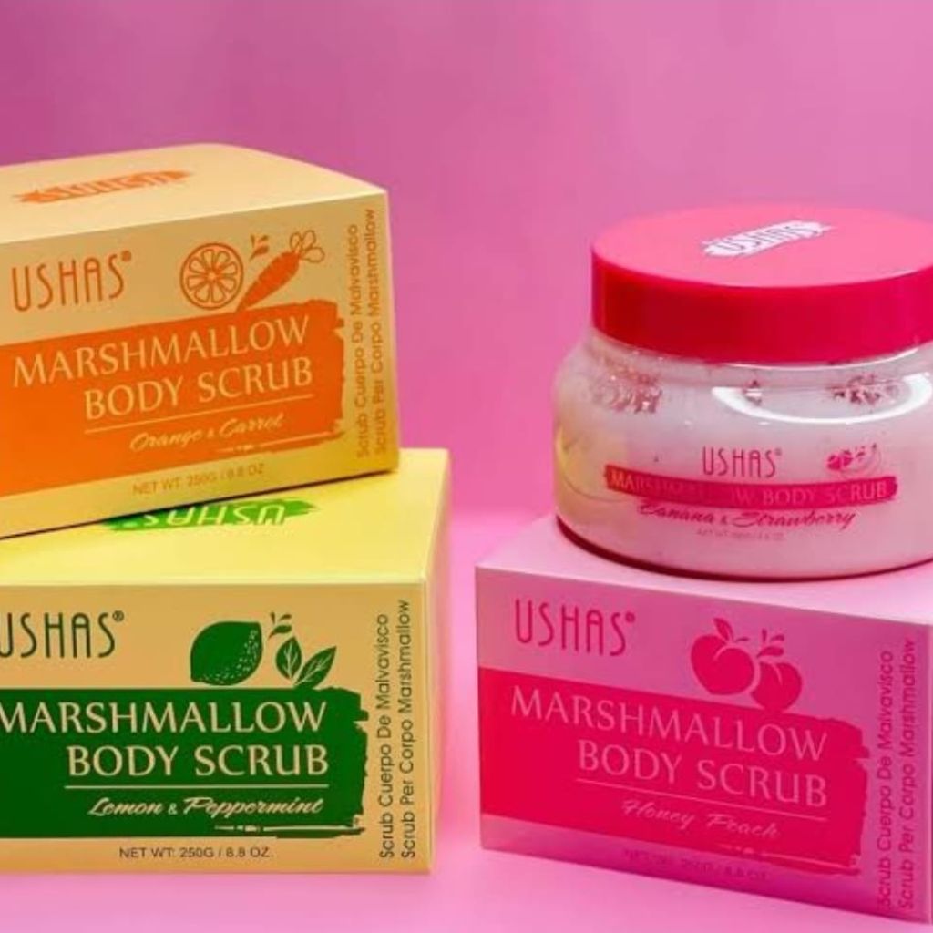 Ushas Marshmallow Body Scrub
