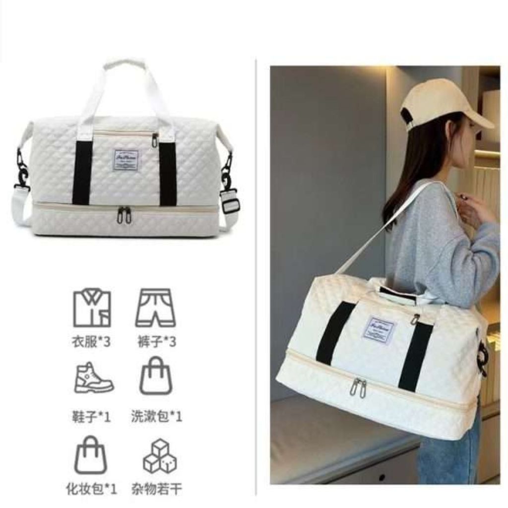 Stitched Duffle Bag