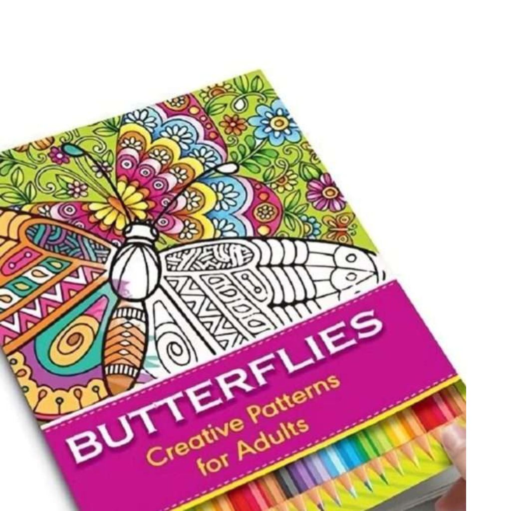 Adult Creative Pattern Coloring Book