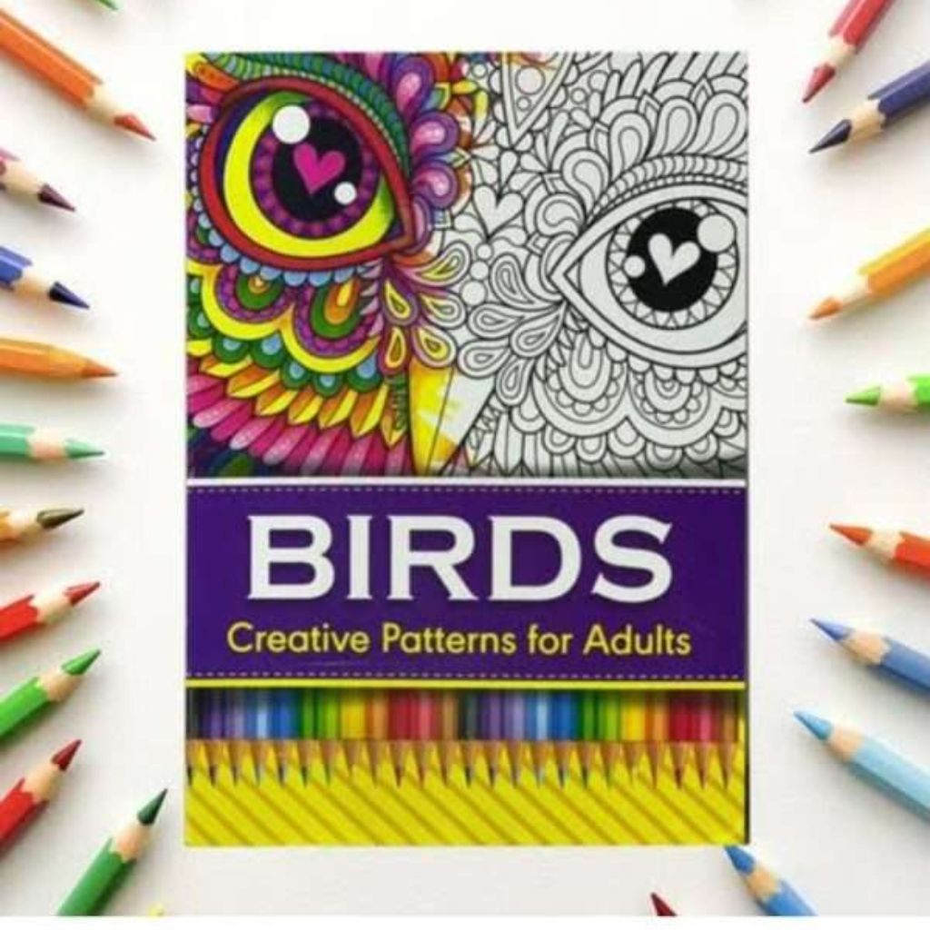 Adult Creative Pattern Coloring Book