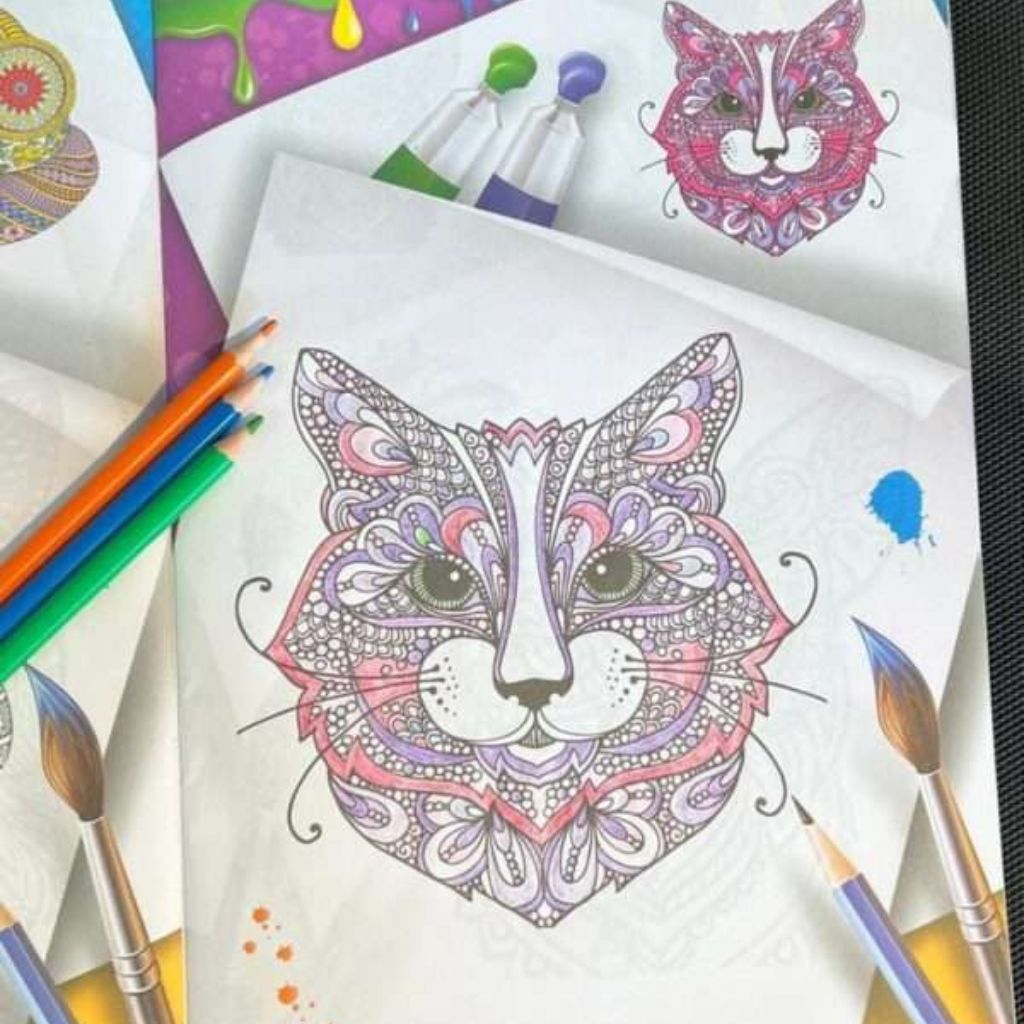 Adult Creative Pattern Coloring Book
