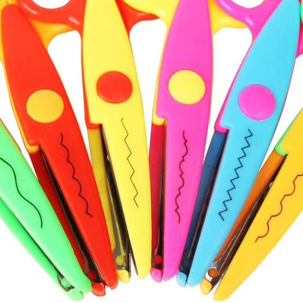 Motarro 4pc Crinkle Art Scissors