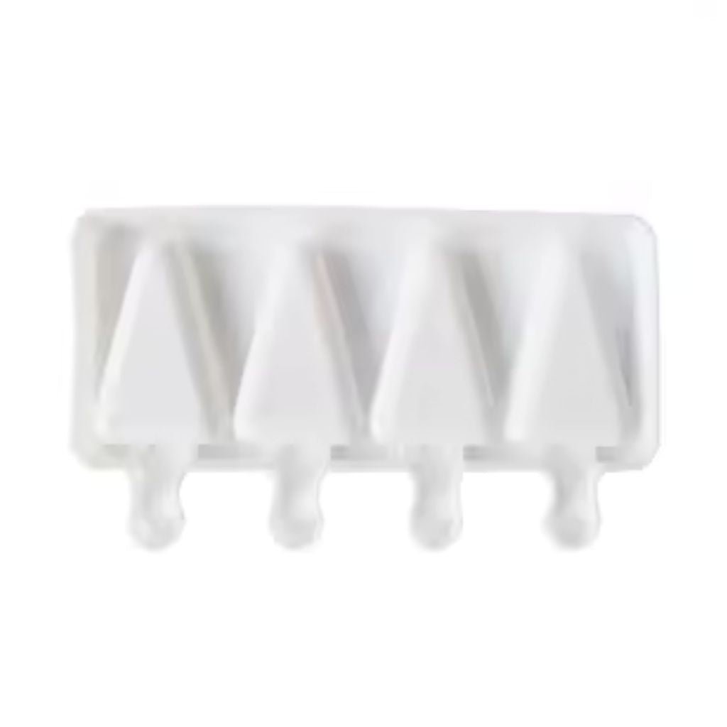 Silicone Ice Cream Mould 3 Slot Triangle