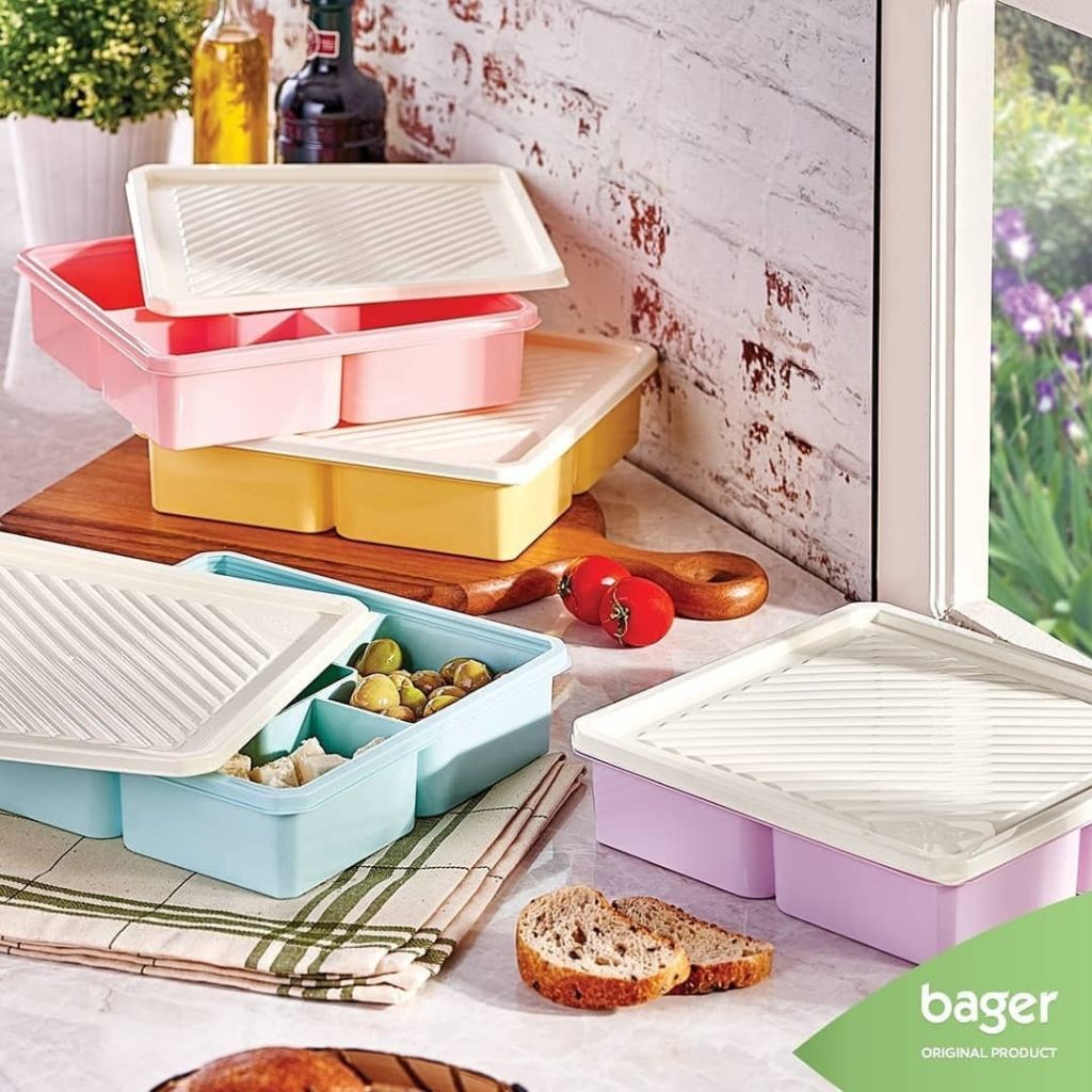 Bager Airtight Smart Divided Storage
