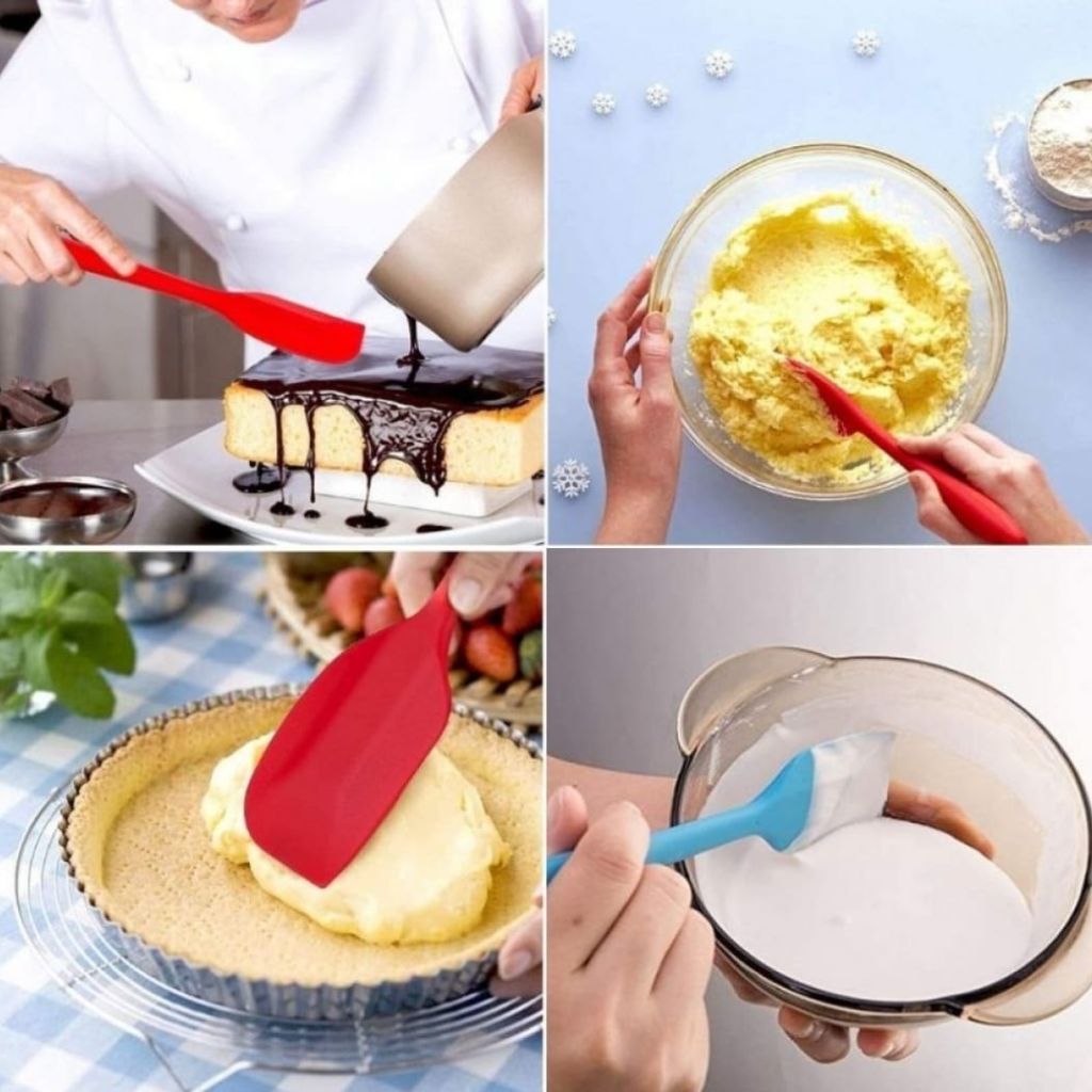 Normal Silicone Spatula-Red