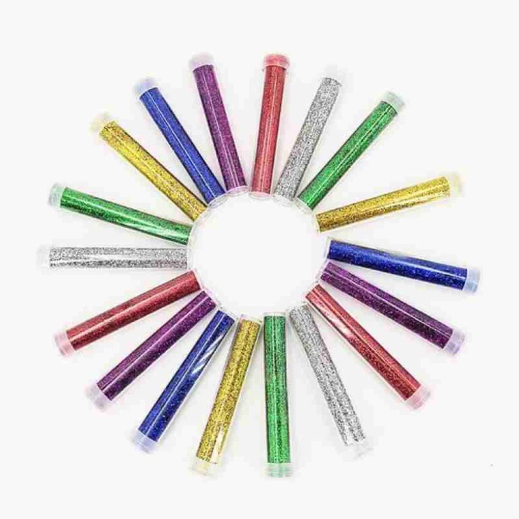 12pc Glitter Bottles