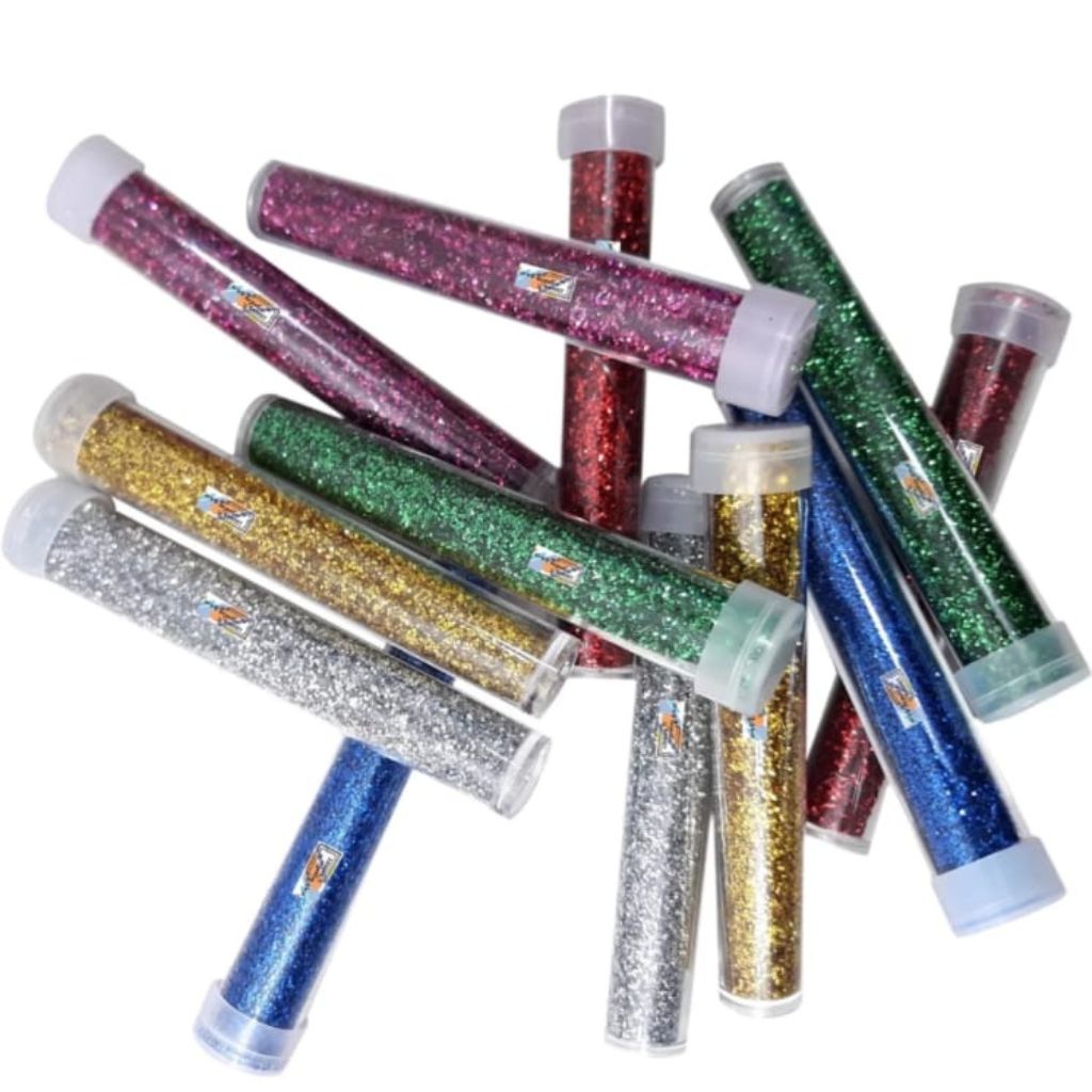 12pc Glitter Bottles