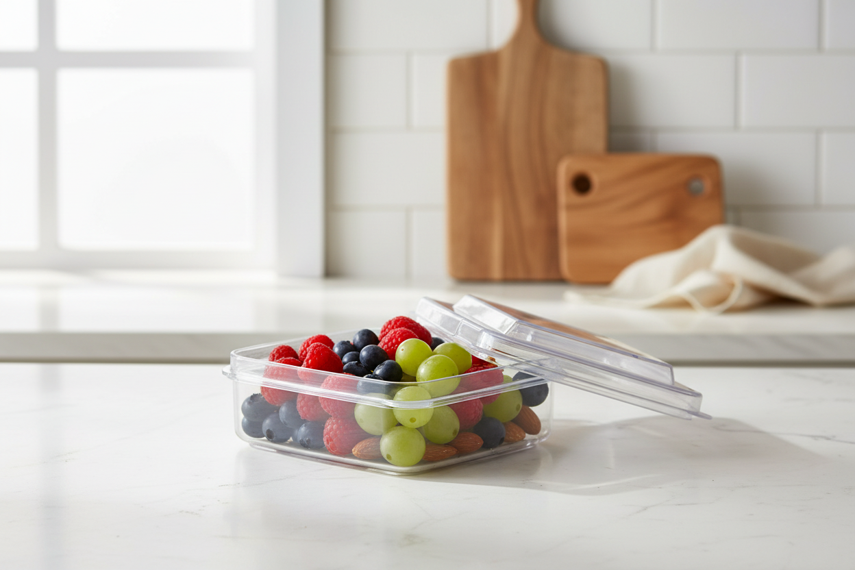 Bager Smart Storage Container With Flip Lid