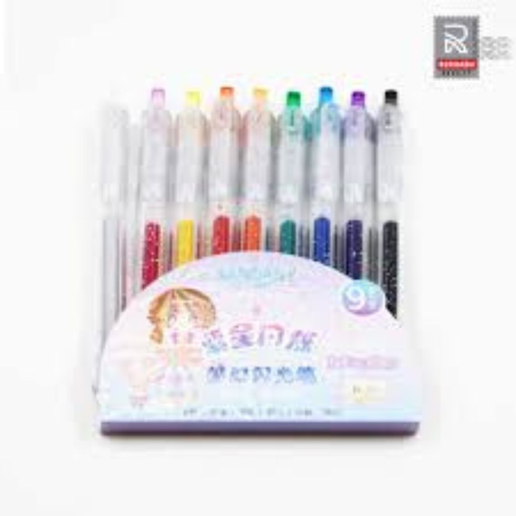 6pc Glitter Pens