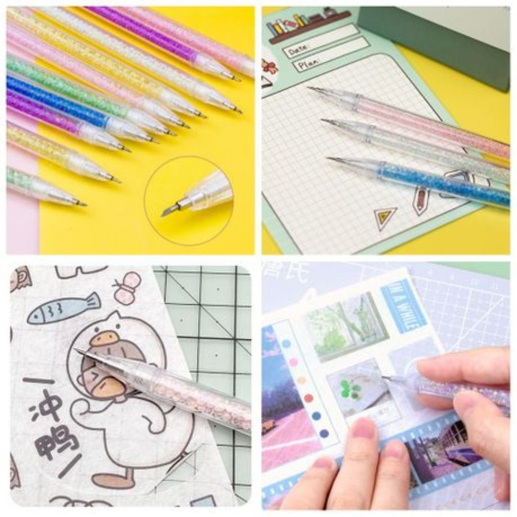 6pc Glitter Pens
