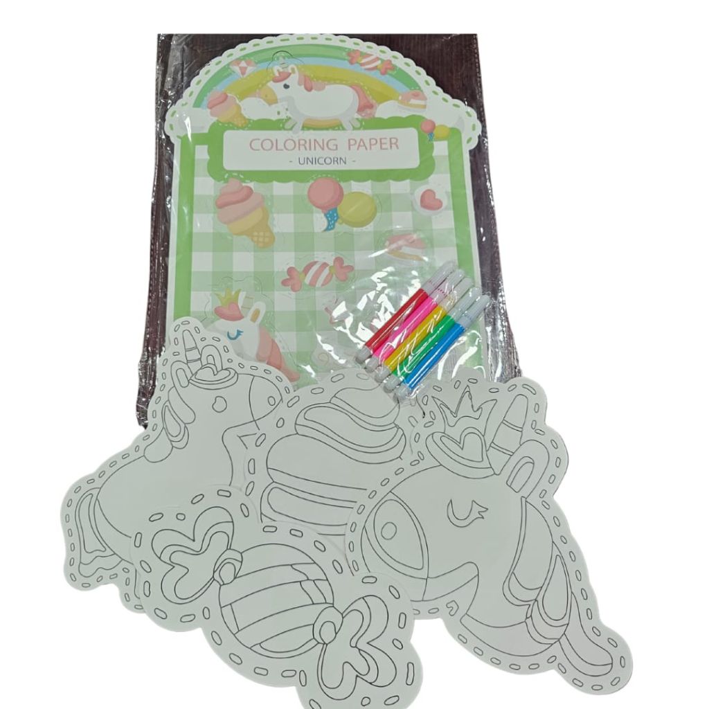 4pc Colour Themed Cards