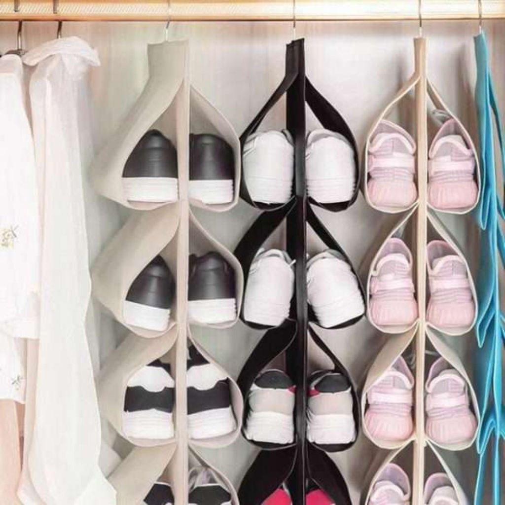 12 Pocket Shoe Organizer
